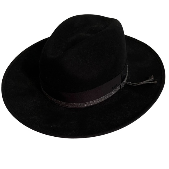 Bailey Of Hollywood Other - Bailey of Hollywood Black Wool "Clorindon" Fedora L